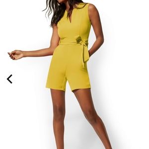 Tie front Romper